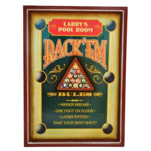 Quadro de Madeira Rack em