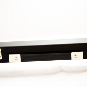 Estojo Maleta Couro e Alumínio